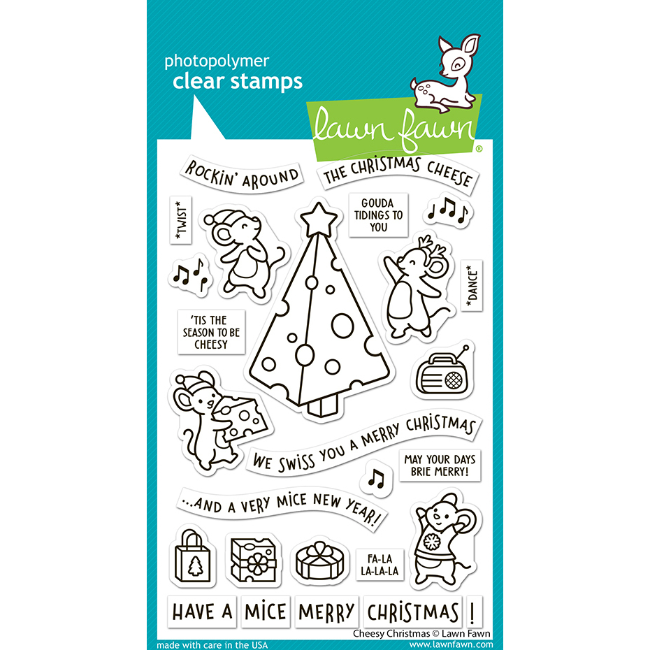 Clear Stamp Cheesy Christmas