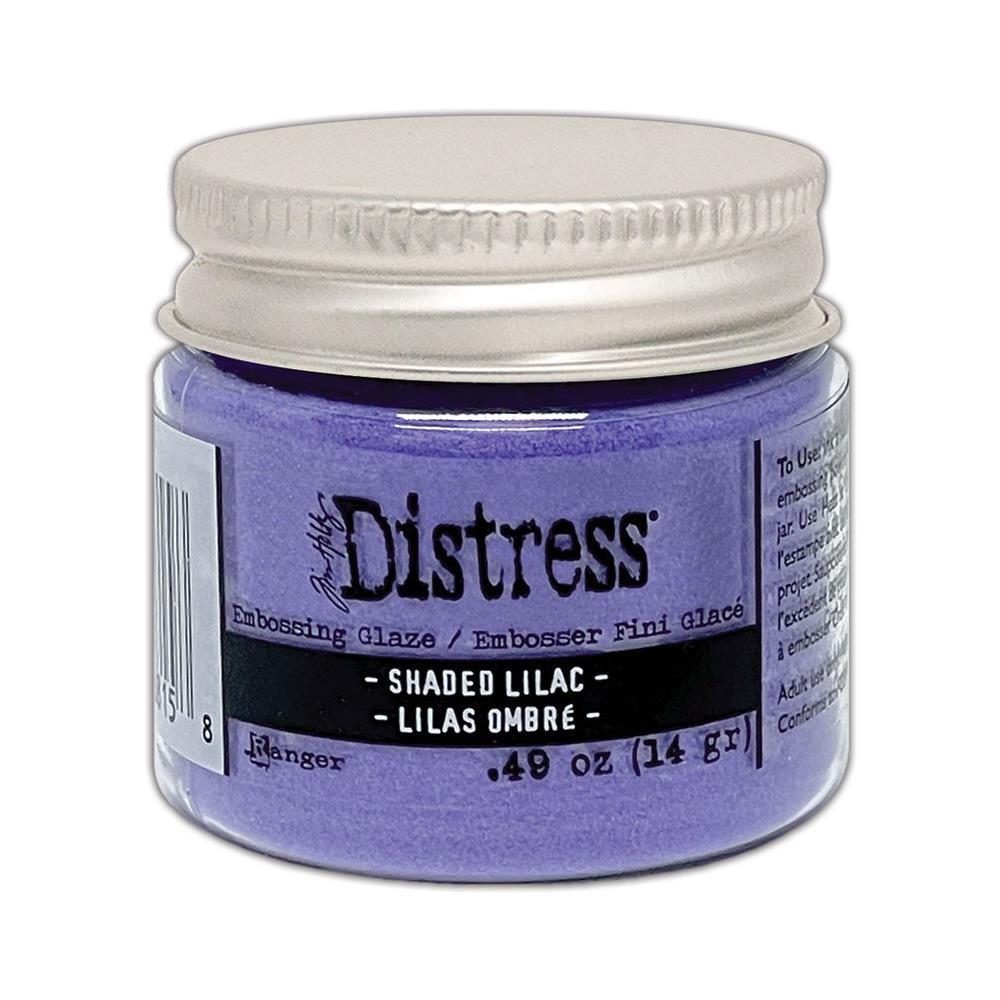 Distress Embossing Glaze Shaded Lilac