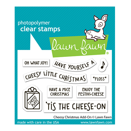 Clear Stamp Cheesy Christmas Add-On