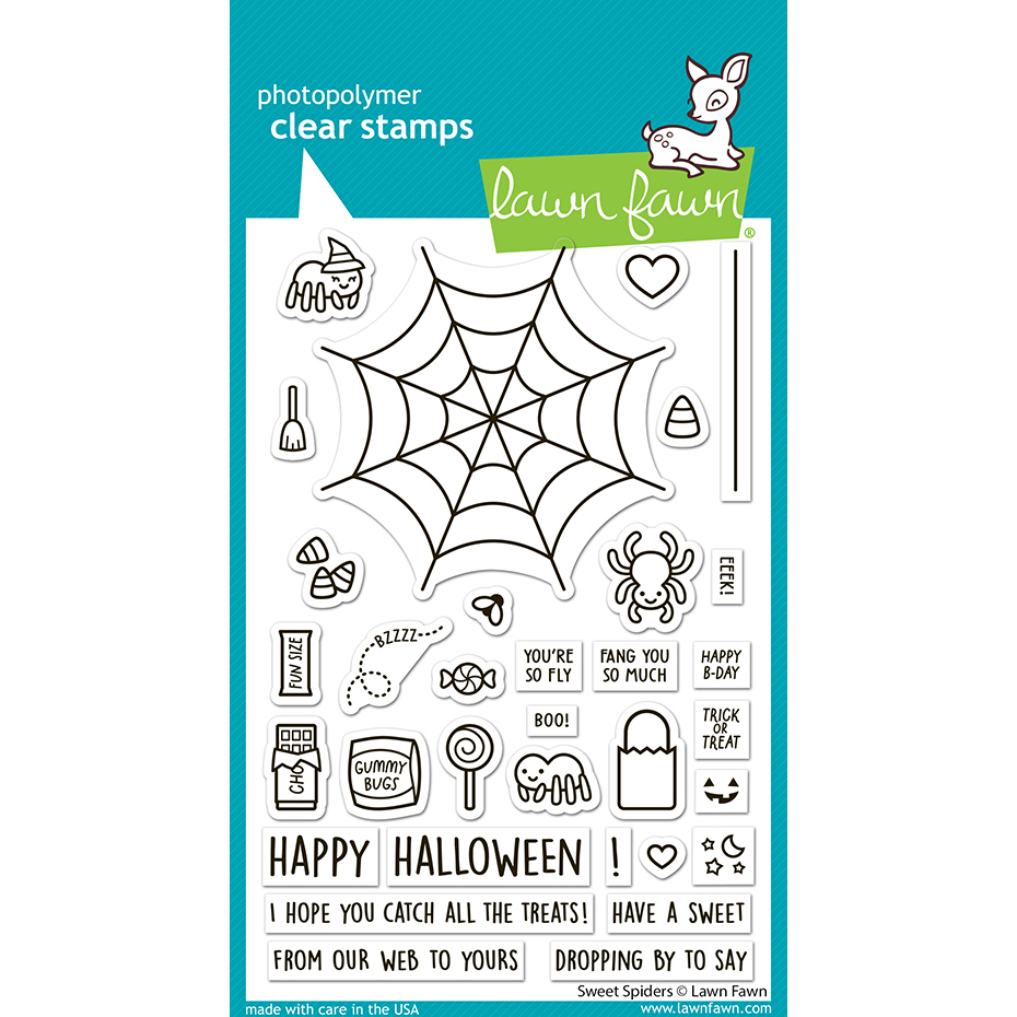 Clear Stamp Sweet Spiders