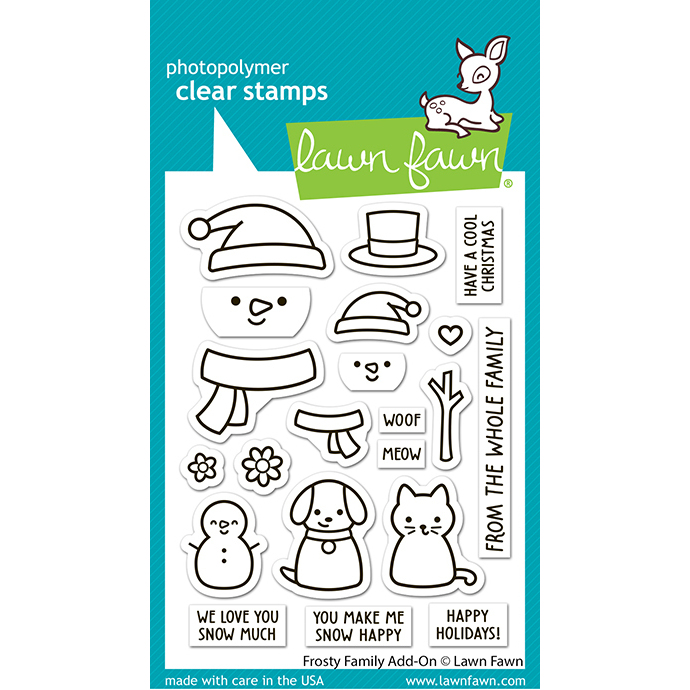 Clear Stamp Frosty Family Add-On