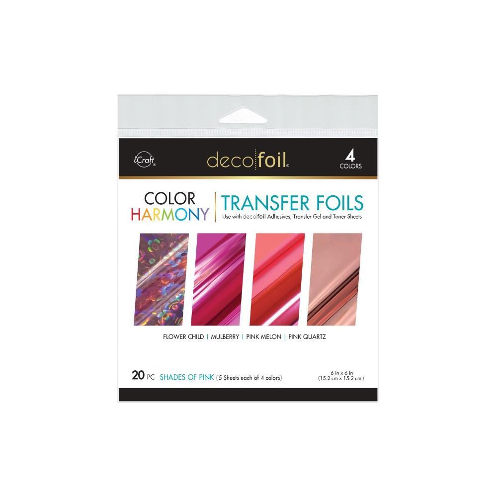 Deco Foil Harmony 6*6 Pack Shades of Pink