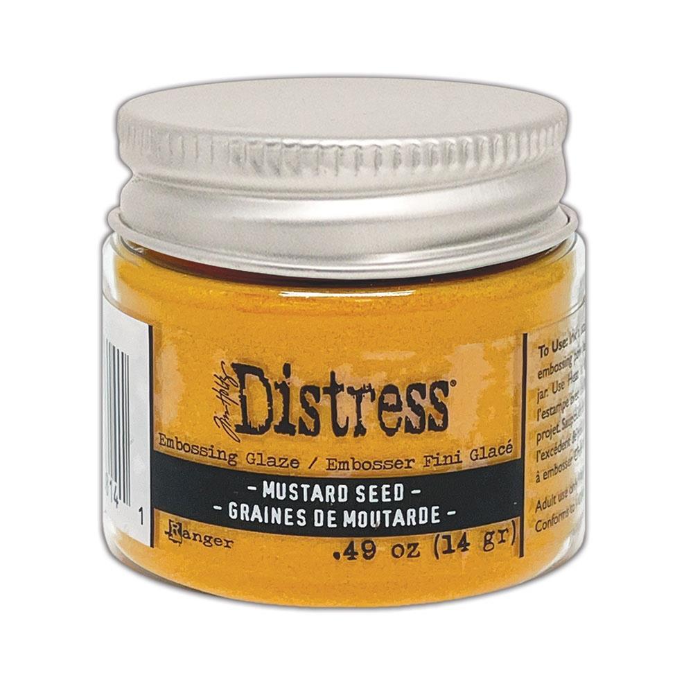 Distress Embossing Glaze Mustard Seed