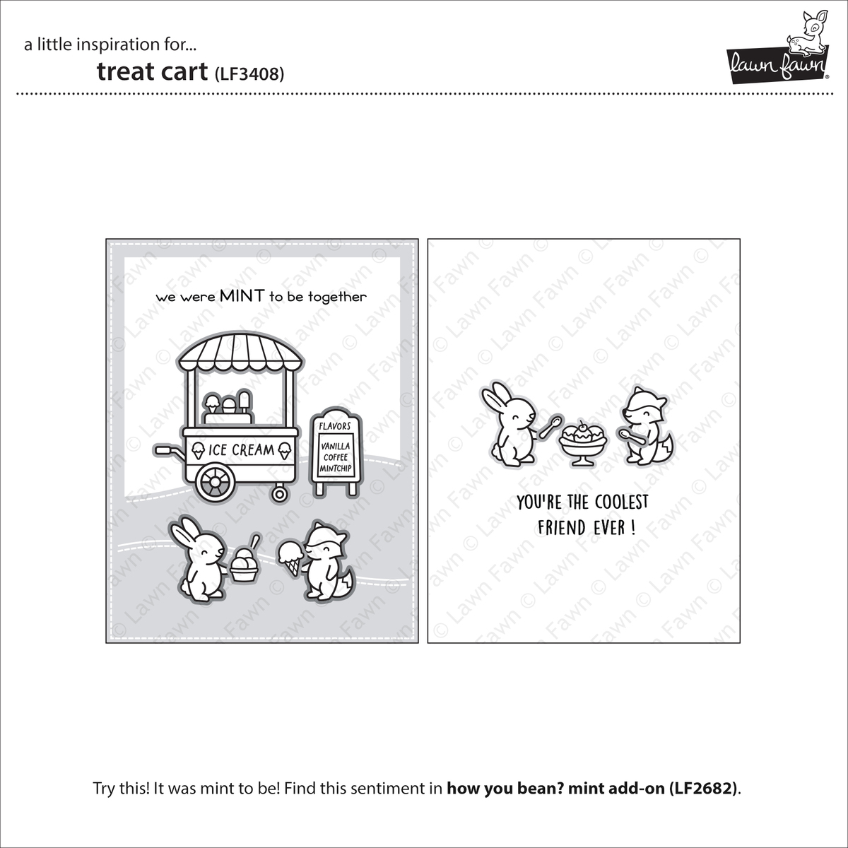 Clear Stamp Treat Cart