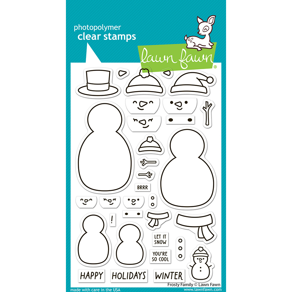 Clear Stamp Frosty Family