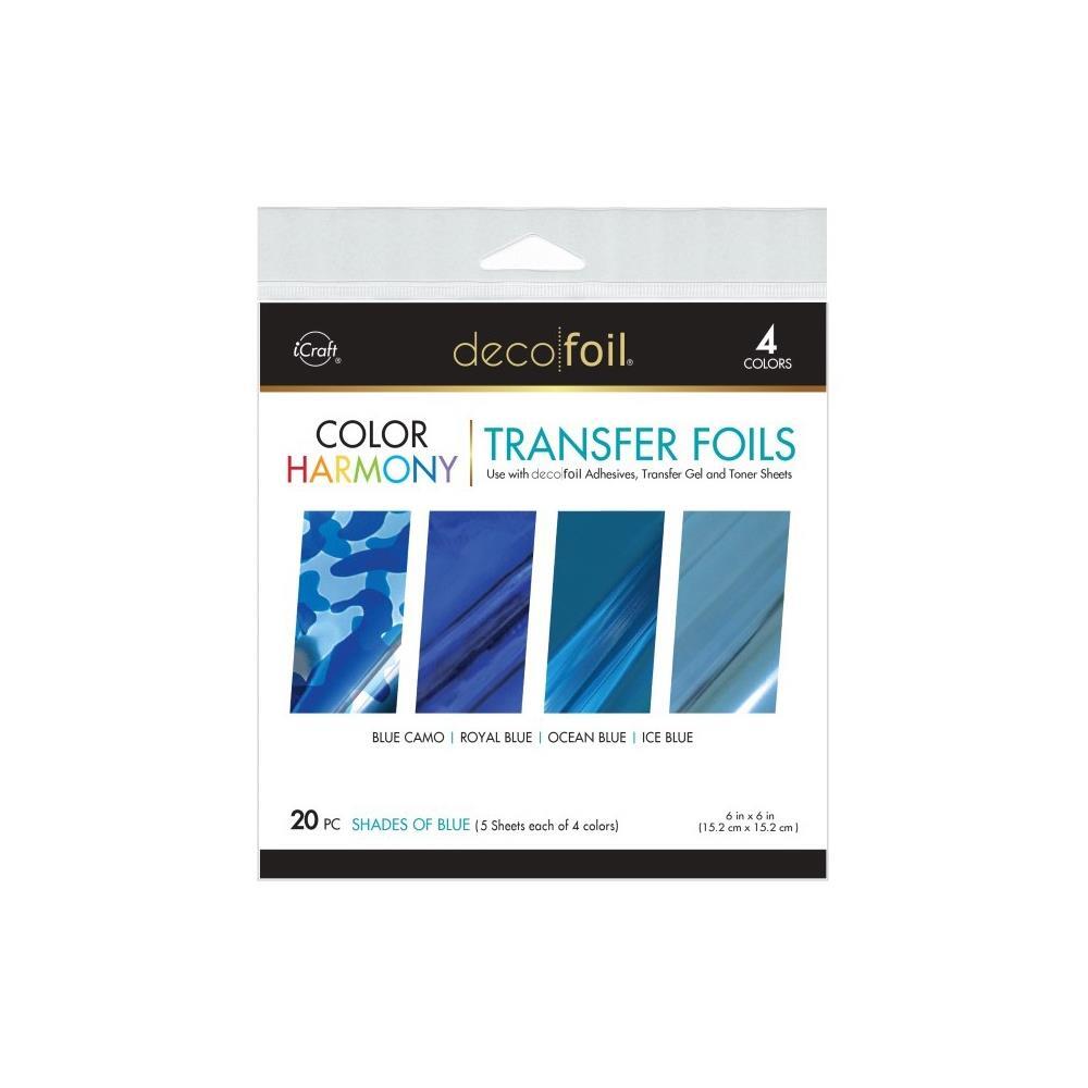 Deco Foil Harmony 6*6 Pack Shades of Blue